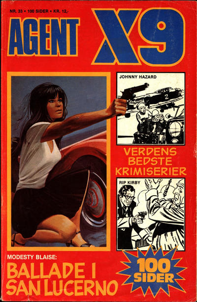 Cover for Agent X9 (Interpresse, 1976 series) #33