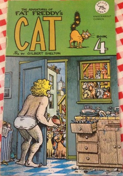 Cover for Adventures of Fat Freddy's Cat (Knockabout, 1978 ? series) #4