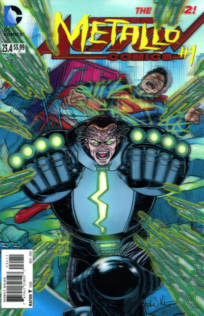 Cover for Action Comics (DC, 2011 series) #23.4 [3-D Motion Cover]