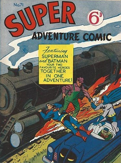 Cover for Super Adventure Comic (K. G. Murray, 1950 series) #71
