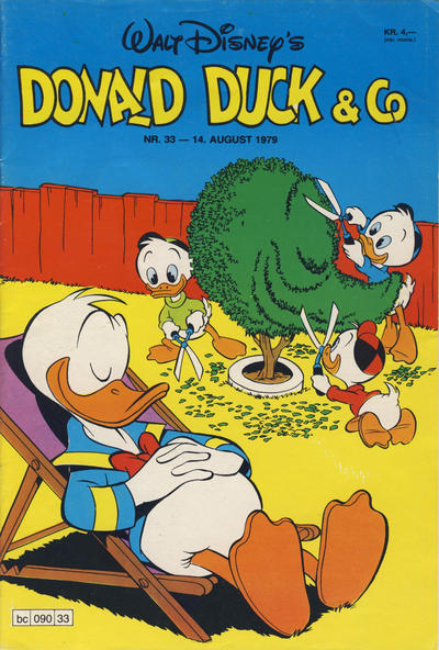 Cover for Donald Duck & Co (Hjemmet / Egmont, 1948 series) #33/1979