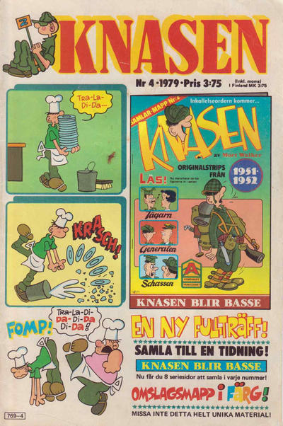 Cover for Knasen (Semic, 1970 series) #4/1979