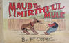 Cover for Maud the Mirthful Mule (Frederick A. Stokes, 1906 series) 