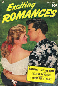 Cover Thumbnail for Exciting Romances (Fawcett, 1949 series) #11