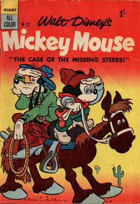 Cover Thumbnail for Walt Disney's Mickey Mouse (W. G. Publications; Wogan Publications, 1956 series) #12