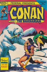 Cover Thumbnail for Conan the Barbarian (Federal, 1984 series) #7