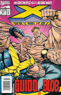Cover Thumbnail for X-Factor (Marvel, 1986 series) #107 [Newsstand]