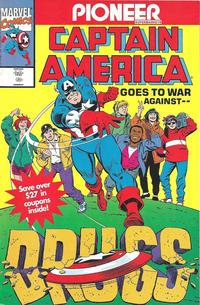 Cover Thumbnail for Captain America Goes to War Against Drugs [Pioneer] (Marvel, 1992 ? series) #1