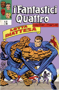 Cover Thumbnail for I Fantastici Quattro (Editoriale Corno, 1971 series) #37