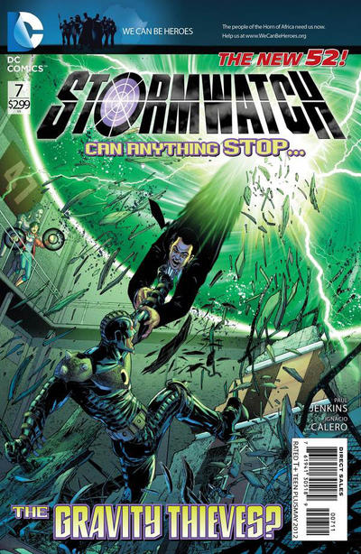 Cover for Stormwatch (DC, 2011 series) #7