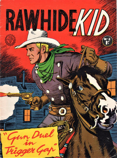Cover for Rawhide Kid (Horwitz, 1955 ? series) #2