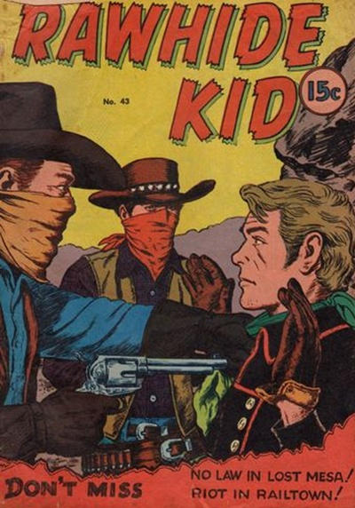 Cover for Rawhide Kid (Yaffa / Page, 1970 series) #43