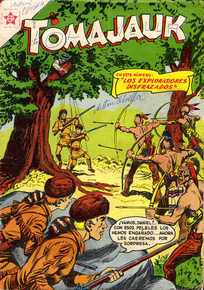 Cover for Tomajauk (Editorial Novaro, 1955 series) #8