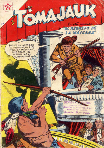 Cover for Tomajauk (Editorial Novaro, 1955 series) #27
