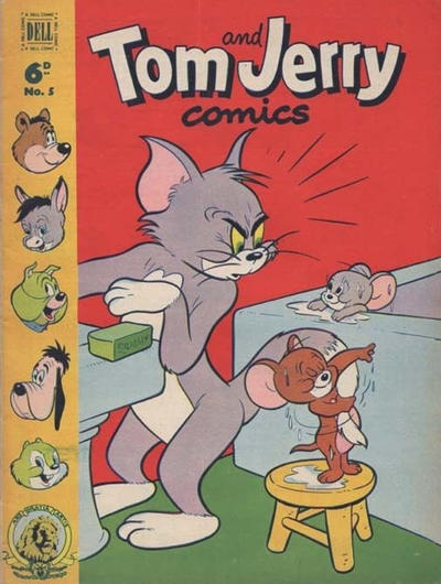Cover for Tom and Jerry Comics (Thorpe & Porter, 1953 ? series) #5