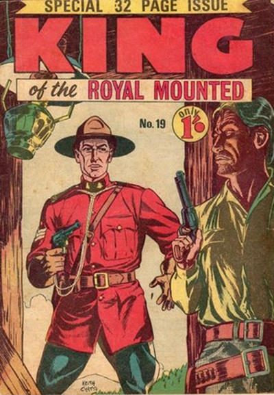 Cover for King of the Royal Mounted (Yaffa / Page, 1960 ? series) #19