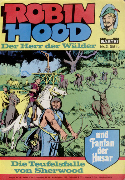 Cover for Robin Hood (Bastei Verlag, 1973 series) #2