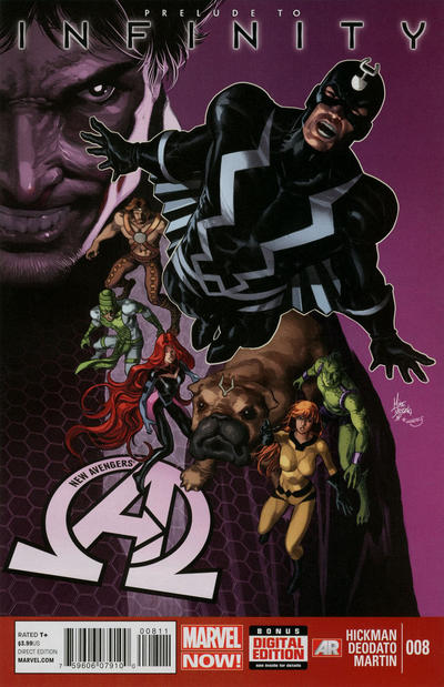 Cover for New Avengers (Marvel, 2013 series) #8