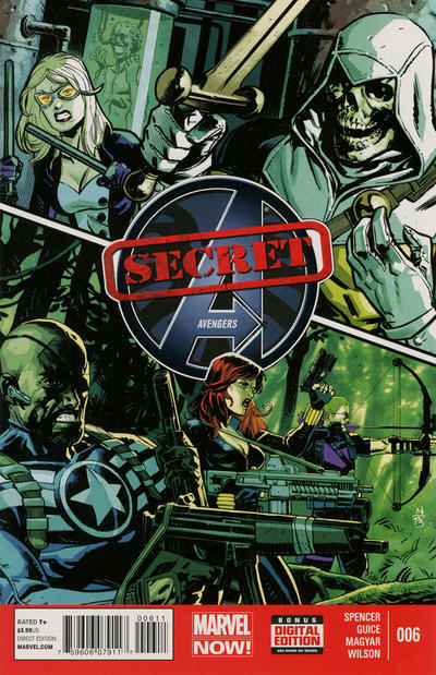 Cover for Secret Avengers (Marvel, 2013 series) #6