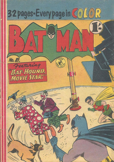 Cover for Batman (K. G. Murray, 1950 series) #81