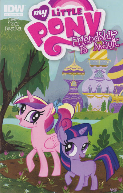 Cover for My Little Pony: Friendship Is Magic (IDW, 2012 series) #11 [Cover B - Stephanie Buscema]