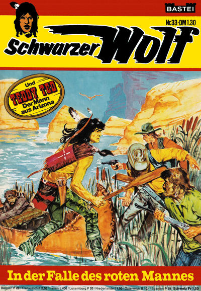 Cover for Schwarzer Wolf (Bastei Verlag, 1975 series) #33