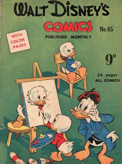 Cover for Walt Disney's Comics (W. G. Publications; Wogan Publications, 1946 series) #65