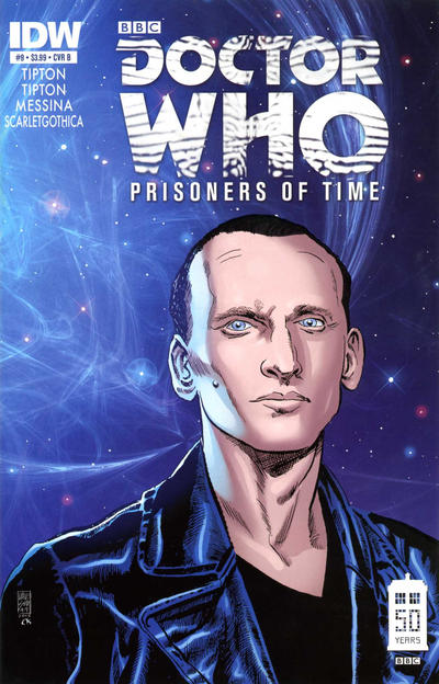 Cover for Doctor Who: Prisoners of Time (IDW, 2013 series) #9 [Cover B - Dave Sim]