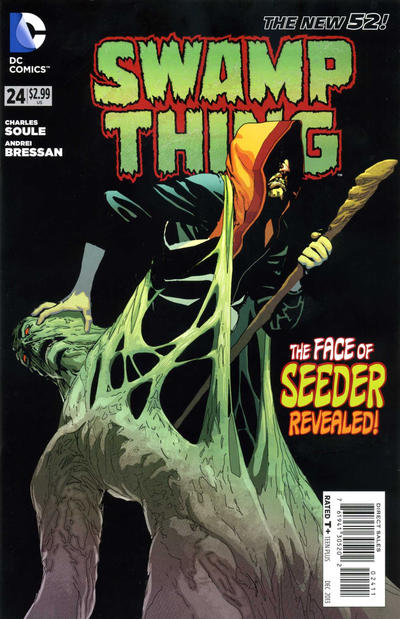 Cover for Swamp Thing (DC, 2011 series) #24