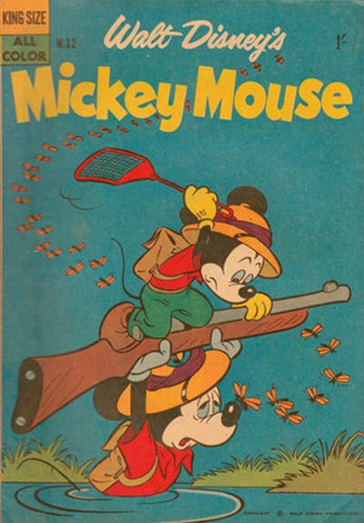 Cover for Walt Disney's Mickey Mouse (W. G. Publications; Wogan Publications, 1956 series) #32