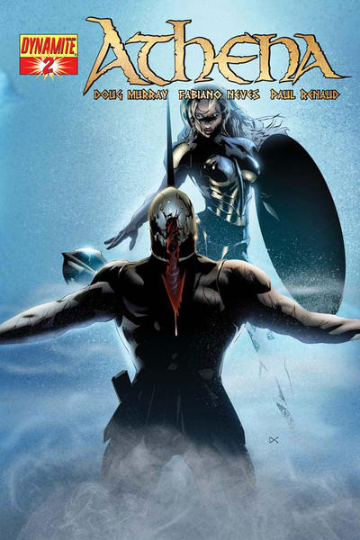 Cover for Athena (Dynamite Entertainment, 2009 series) #2 [Denis Calero]