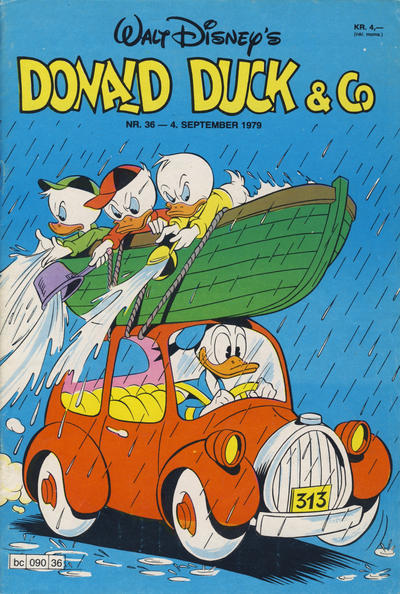 Cover for Donald Duck & Co (Hjemmet / Egmont, 1948 series) #36/1979