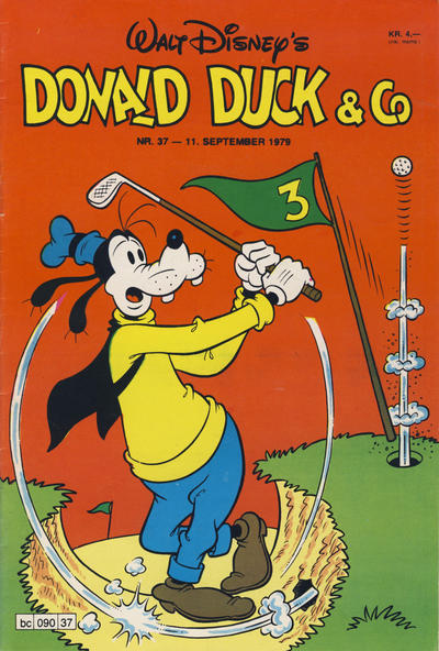 Cover for Donald Duck & Co (Hjemmet / Egmont, 1948 series) #37/1979