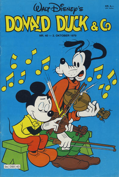 Cover for Donald Duck & Co (Hjemmet / Egmont, 1948 series) #40/1979
