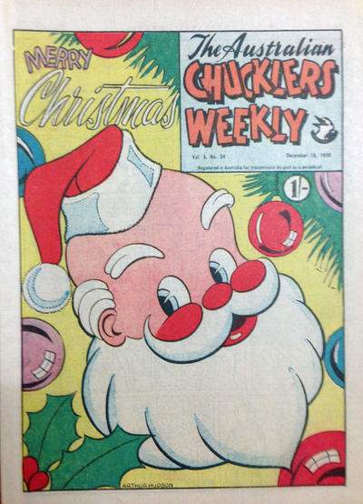 Cover for Chucklers' Weekly (Consolidated Press, 1954 series) #v6#34