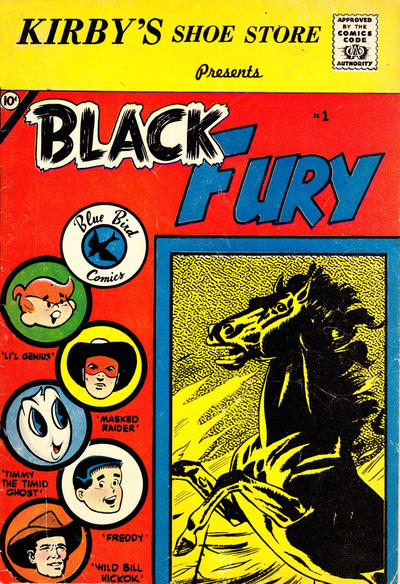 Cover for Black Fury (Charlton, 1959 series) #1 [Kirby's]