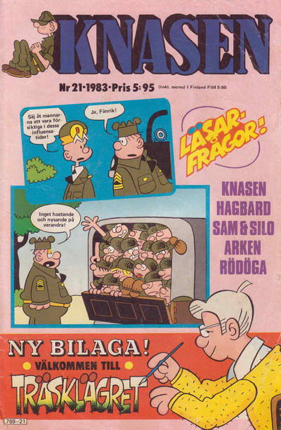Cover for Knasen (Semic, 1970 series) #21/1983