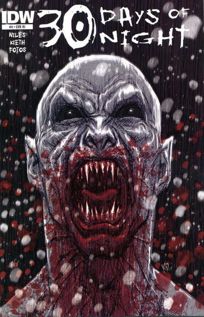 Cover for 30 Days of Night (IDW, 2011 series) #4 [Retailer Incentive (R()]