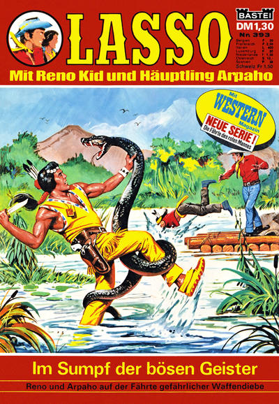 Cover for Lasso (Bastei Verlag, 1966 series) #393
