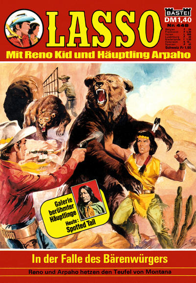 Cover for Lasso (Bastei Verlag, 1966 series) #448