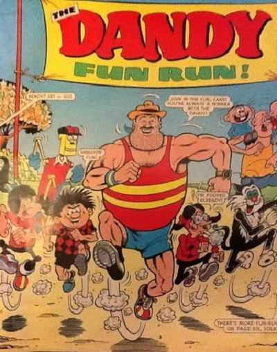 Cover for The Dandy Fun Run! (D.C. Thomson, 1990 series) #[nn]