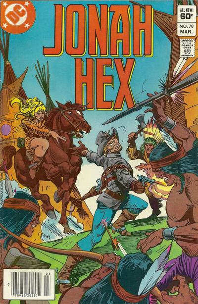 Cover for Jonah Hex (DC, 1977 series) #70 [Newsstand]