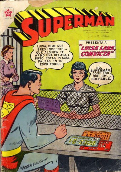 Cover for Supermán (Editorial Novaro, 1952 series) #226