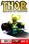 Cover for Thor: God of Thunder (Marvel, 2013 series) #14 [Lego Variant Cover by Leonel Castellani]