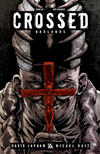 Cover Thumbnail for Crossed Badlands (2012 series) #35 [Red Crossed Variant by Raulo Caceres]