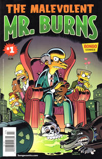 Cover Thumbnail for Simpsons One-Shot Wonders: Mr. Burns (Bongo, 2013 series) #1 [Newsstand]