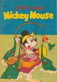 Cover Thumbnail for Walt Disney's Mickey Mouse (W. G. Publications; Wogan Publications, 1956 series) #85