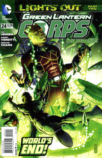 Cover Thumbnail for Green Lantern Corps (DC, 2011 series) #24 [Direct Sales]