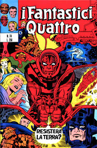 Cover Thumbnail for I Fantastici Quattro (Editoriale Corno, 1971 series) #74