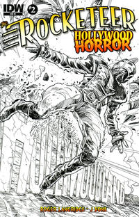 Cover Thumbnail for The Rocketeer: Hollywood Horror (IDW, 2013 series) #2 [RI (Retailer Incentive)]